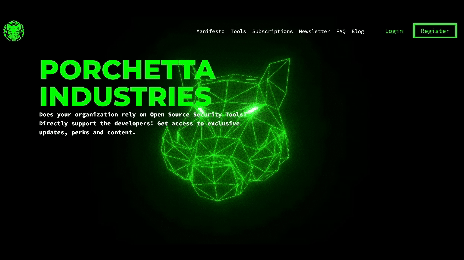 Sito web di Porchetta Industries
